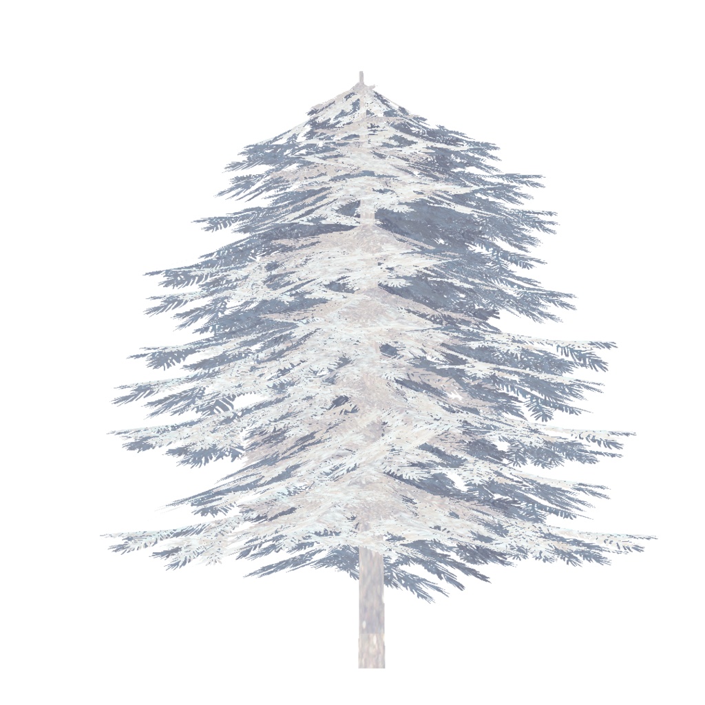 モミの木3種(unitypackage)