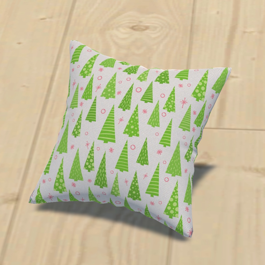 冬柄クッション&ソファーセット(unitypackage)