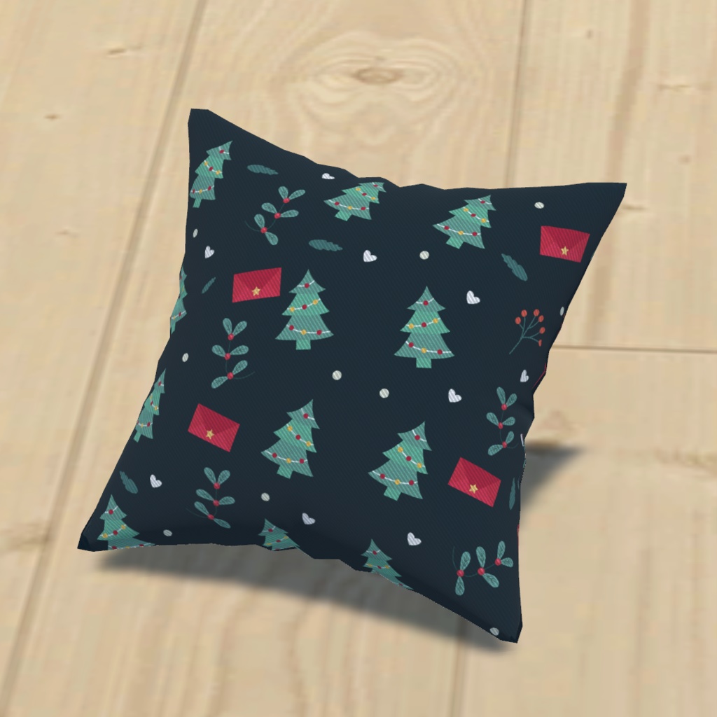 冬柄クッション&ソファーセット(unitypackage)