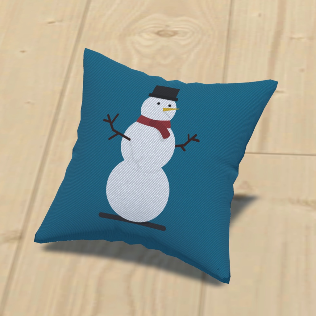 冬柄クッション&ソファーセット(unitypackage)