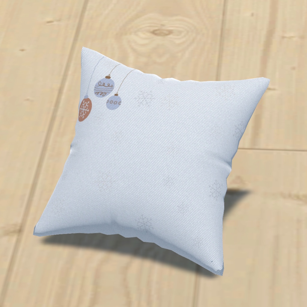 冬柄クッション&ソファーセット(unitypackage)