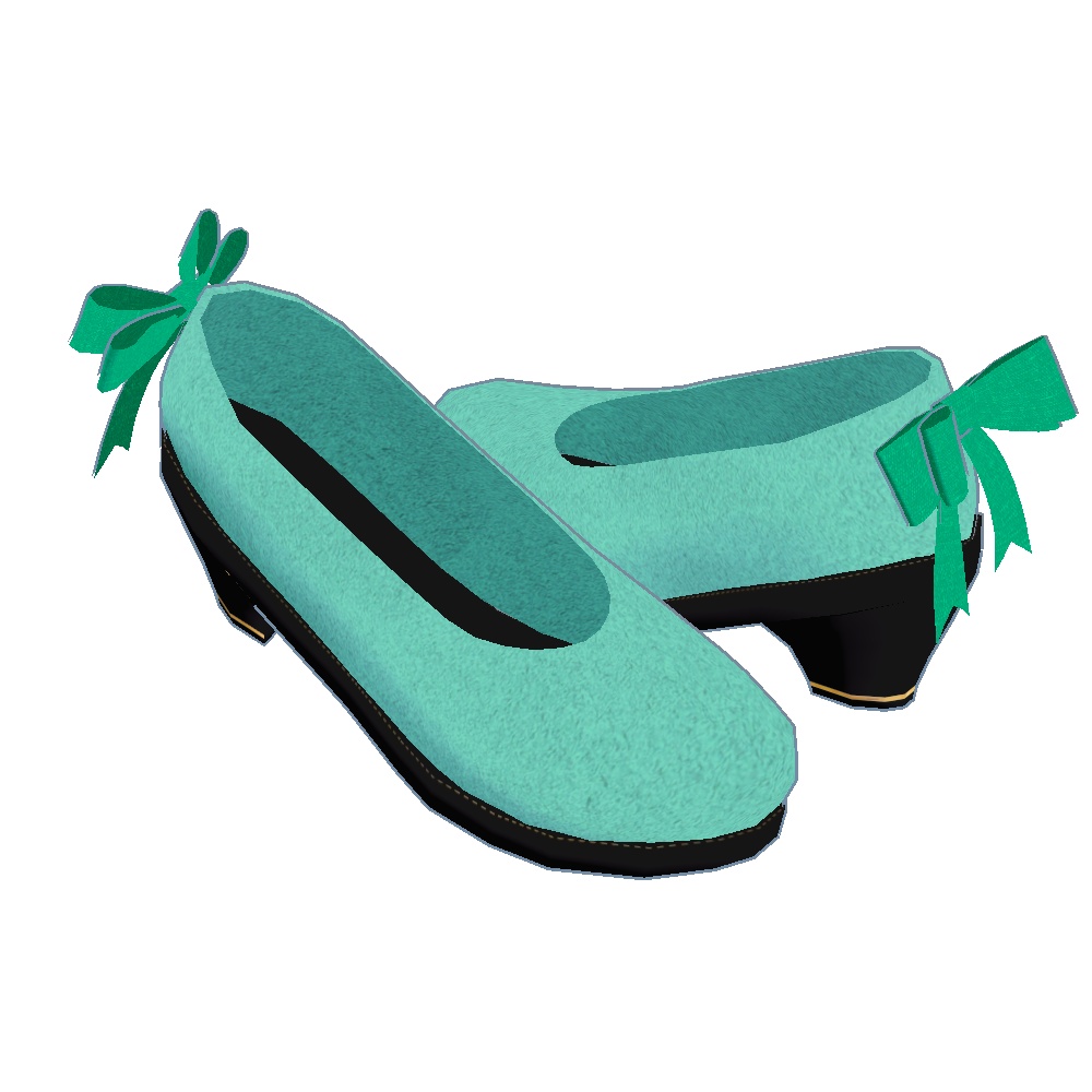 パンプス10色セット(UnityPackage)