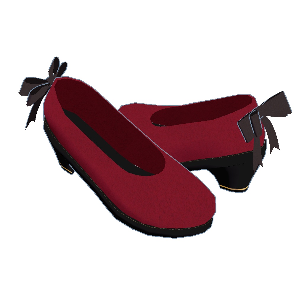 パンプス10色セット(UnityPackage)