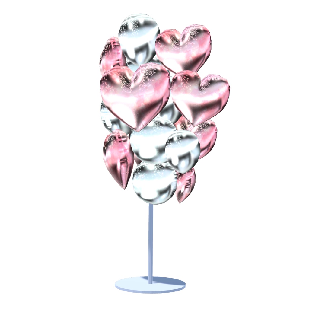 バルーンデコレーション_3色セット(UnityPackage)