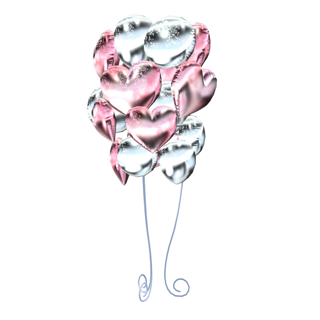 バルーンデコレーション_3色セット(UnityPackage)