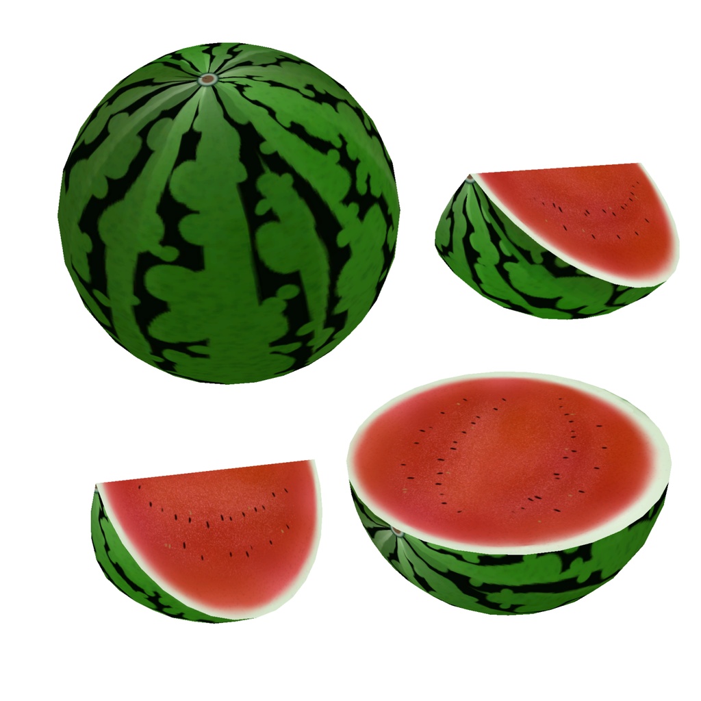 冷やしラムネ&西瓜セット(unitypackage)