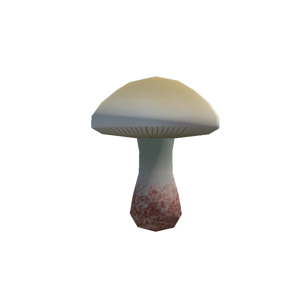 ローポリきのこセット(unitypackage)