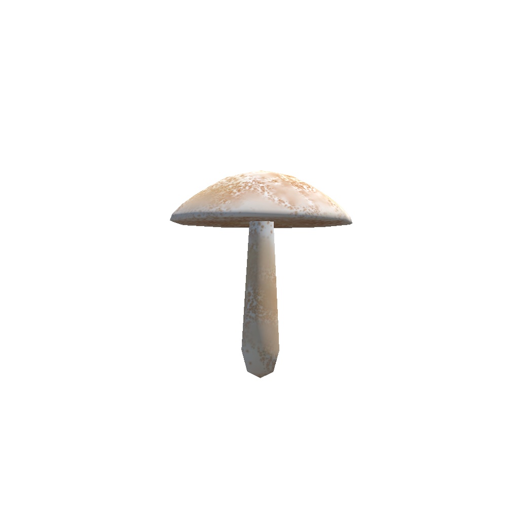 ローポリきのこセット(unitypackage)