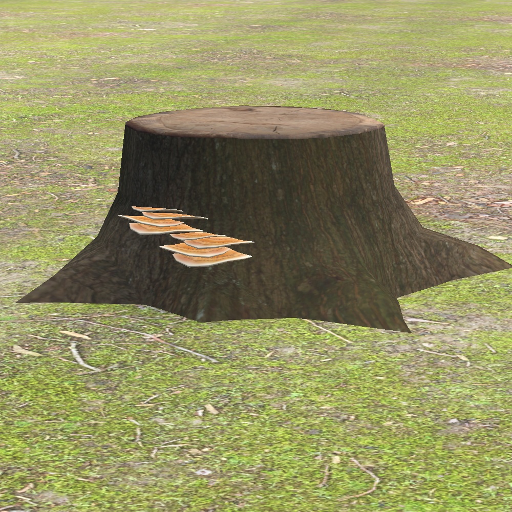 ローポリきのこセット(unitypackage)