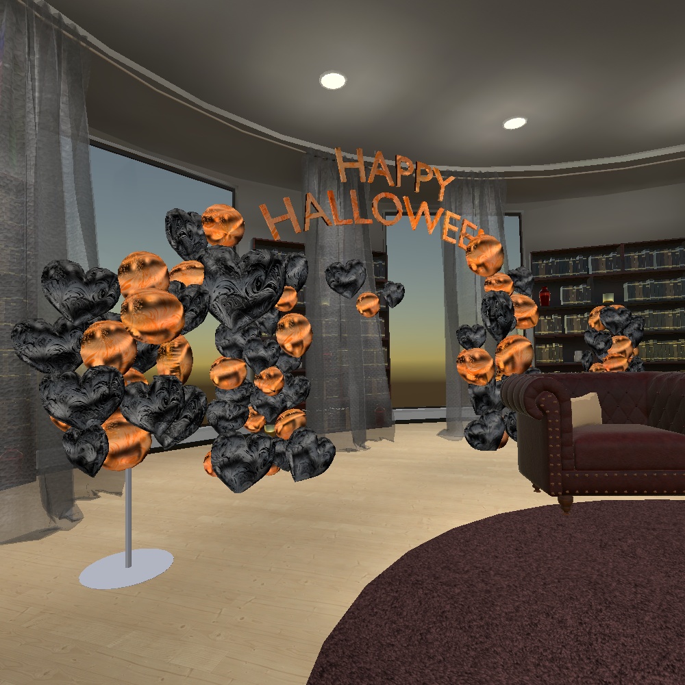 ハロウィン用バルーンデコレーション(UnityPackage)