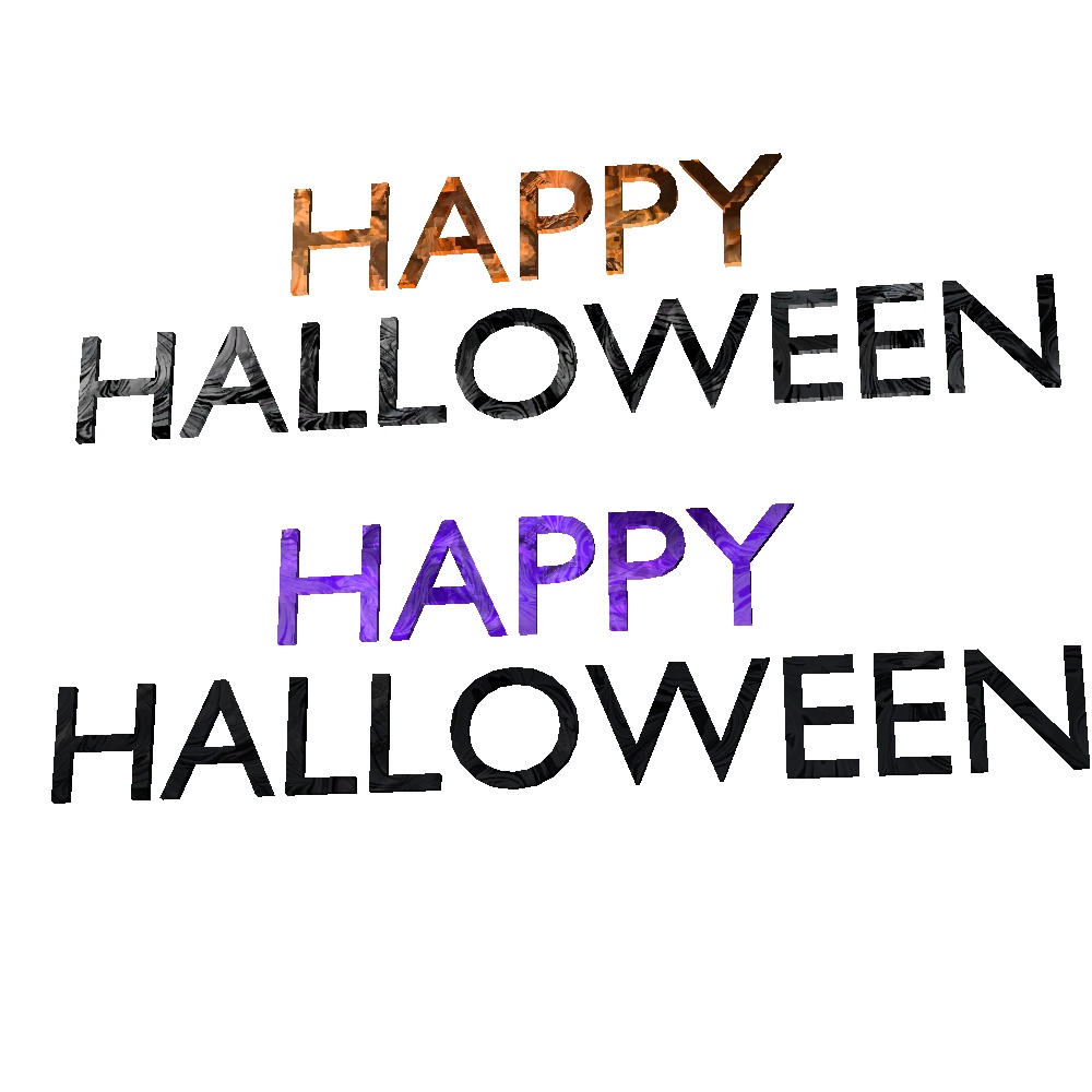 ハロウィン用バルーンデコレーション(UnityPackage)