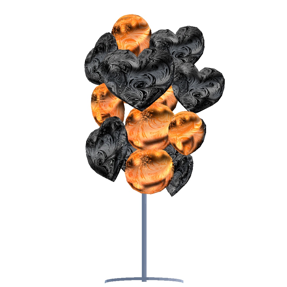 ハロウィン用バルーンデコレーション(UnityPackage)