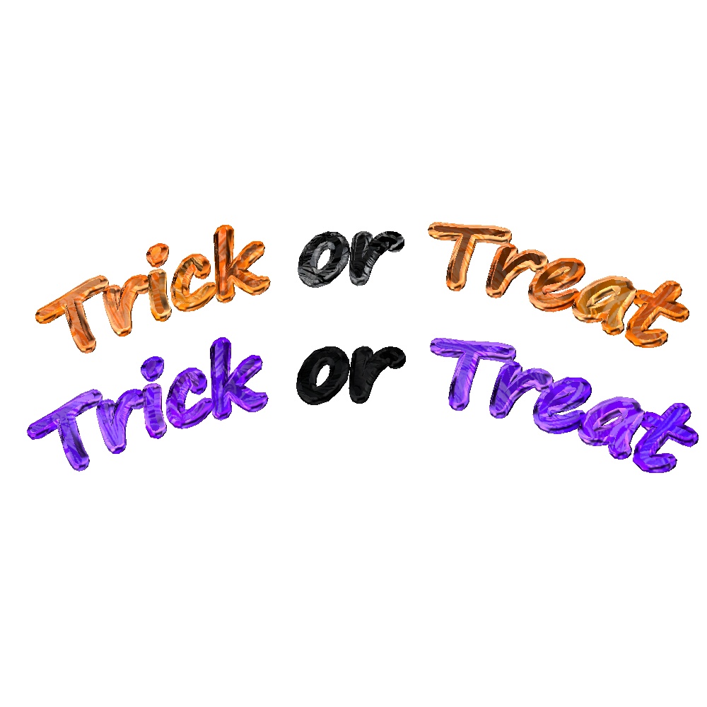 ハロウィン用バルーンデコレーション(UnityPackage)