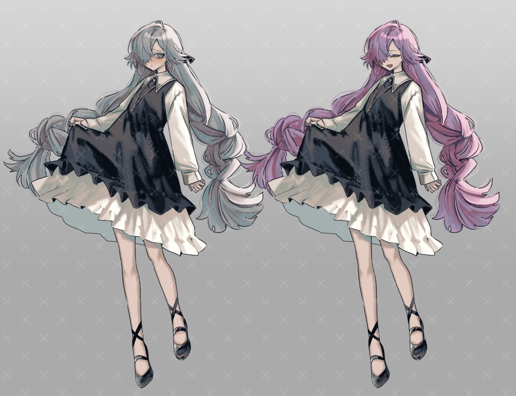 【立ち絵素材】儚げクラシカル少女