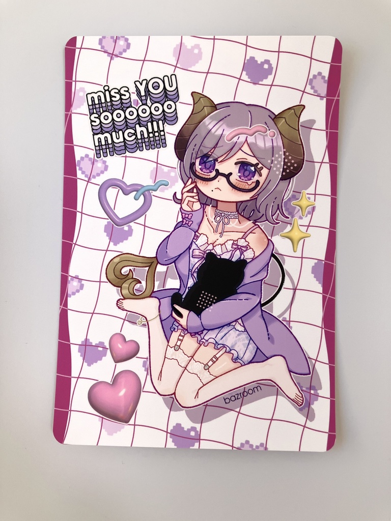 うるうるイラストカード