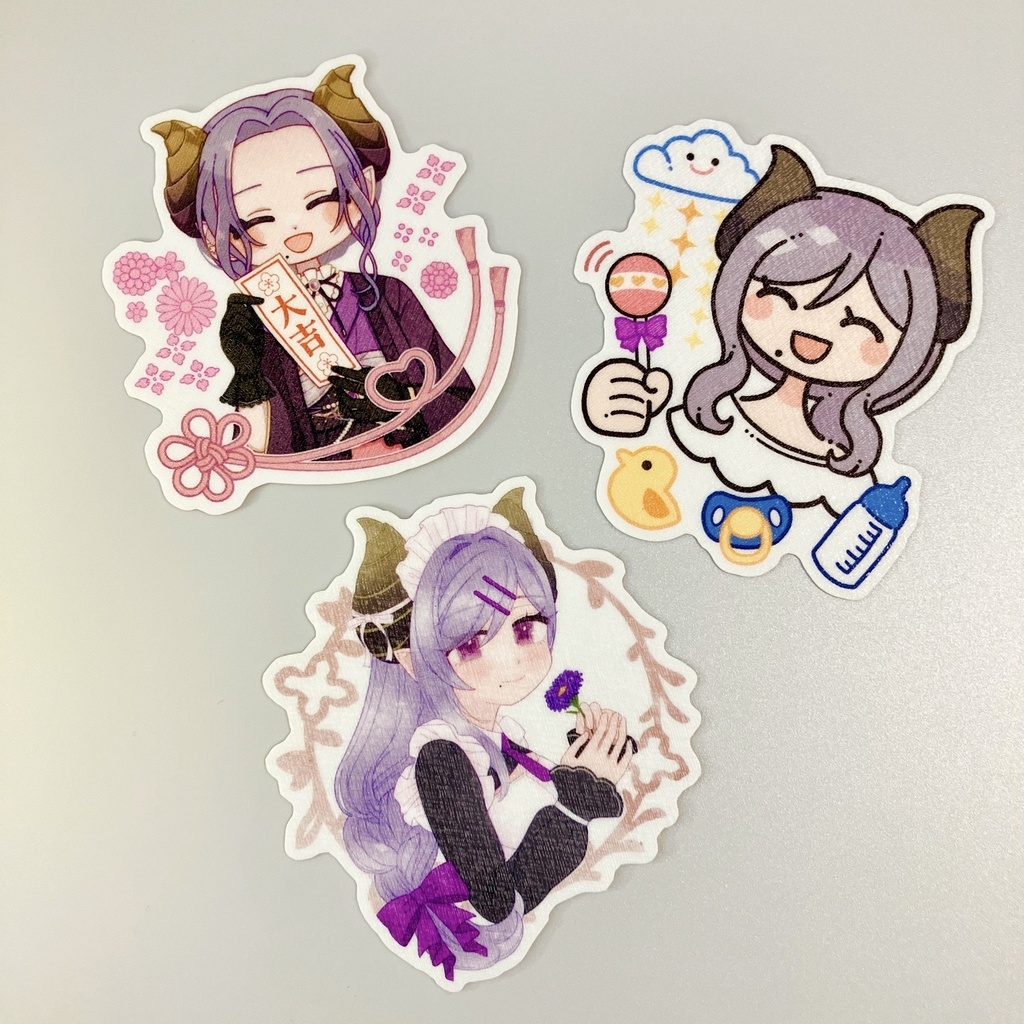 西園寺メアリさんステッカー