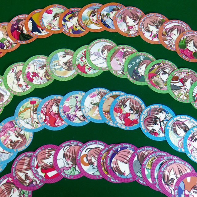 まきいづみ ステッカーセット