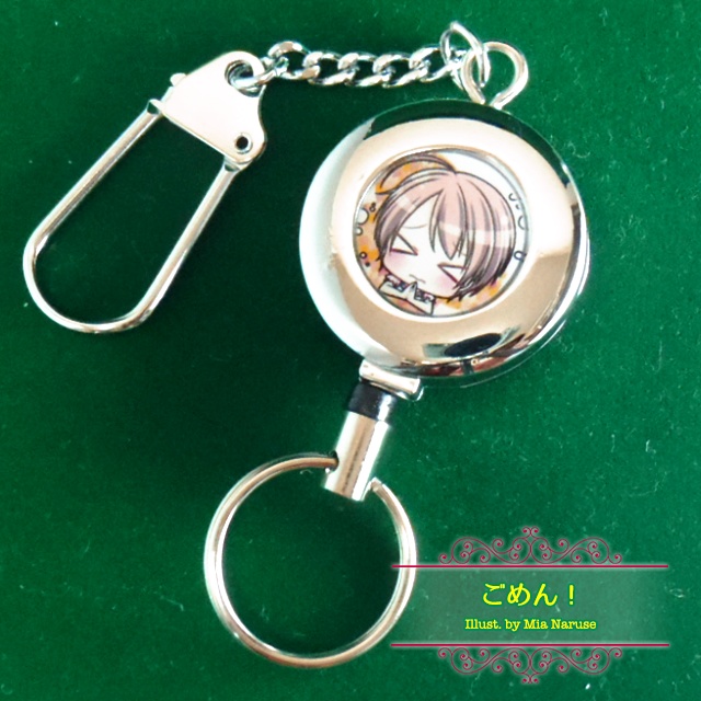 スタンプ リールキーホルダー