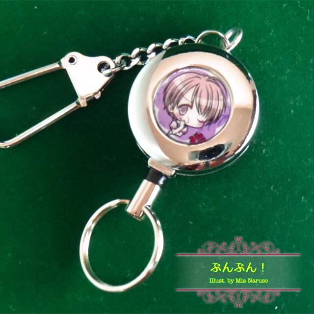 スタンプ リールキーホルダー