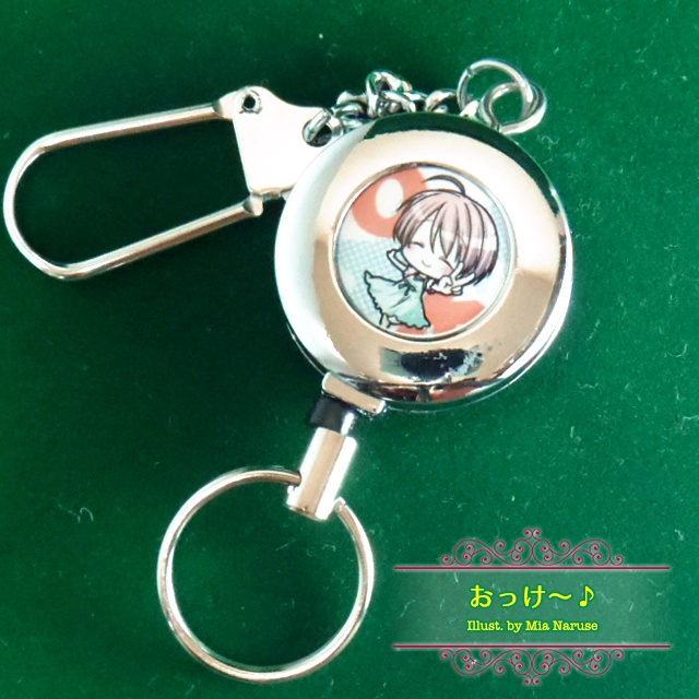 スタンプ リールキーホルダー