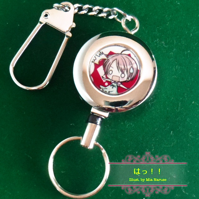 スタンプ リールキーホルダー