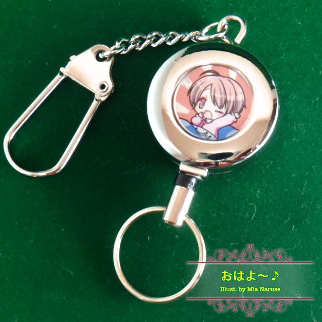 スタンプ リールキーホルダー