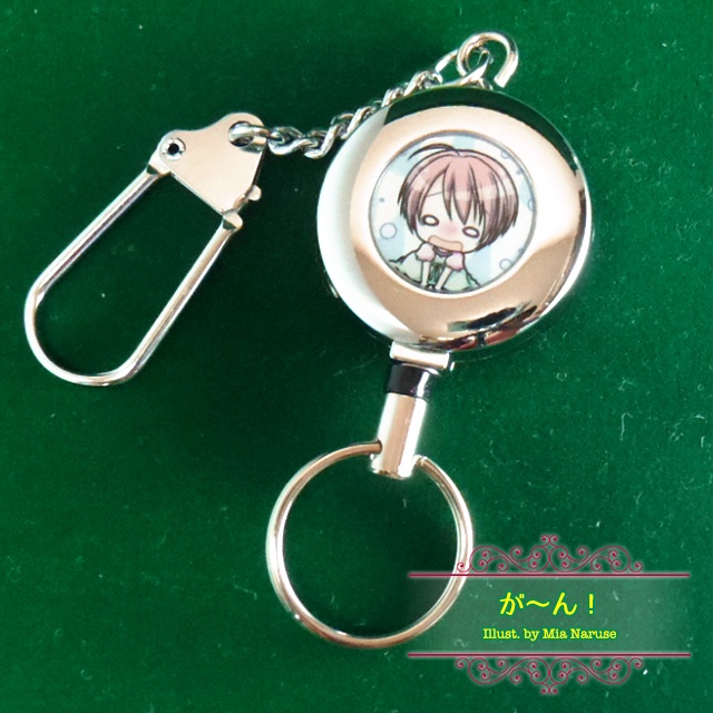 スタンプ リールキーホルダー