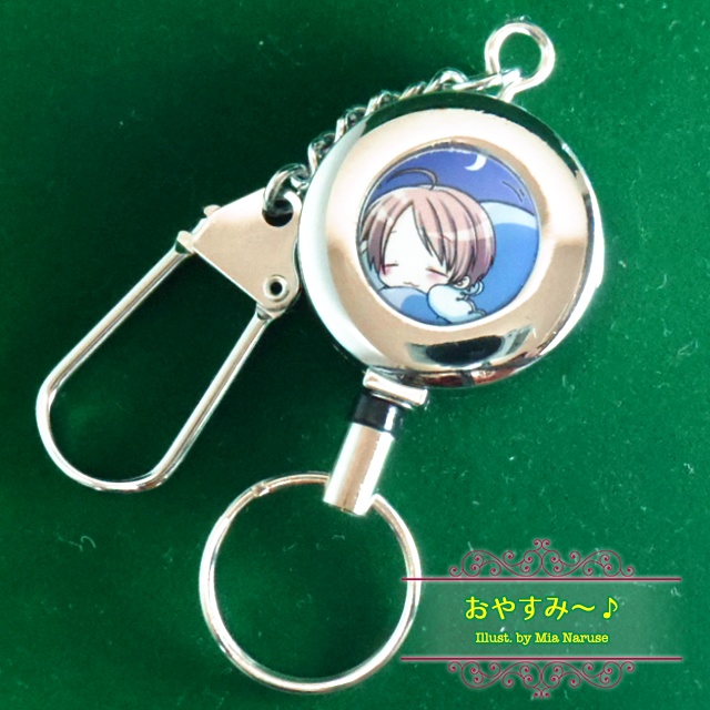 スタンプ リールキーホルダー