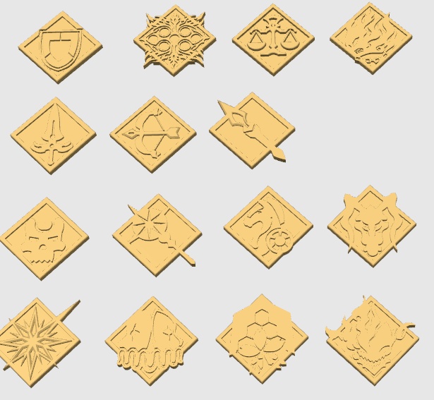 FGO風 クラスエンブレム