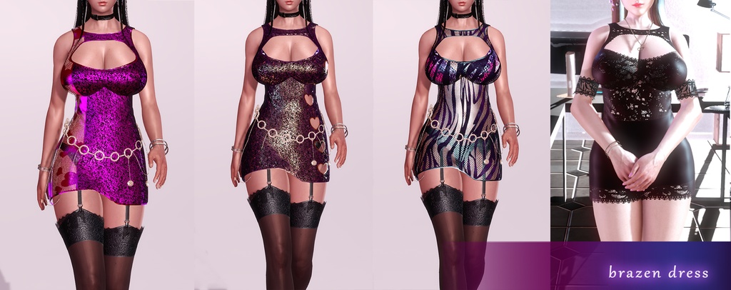 Brazen dress for HS