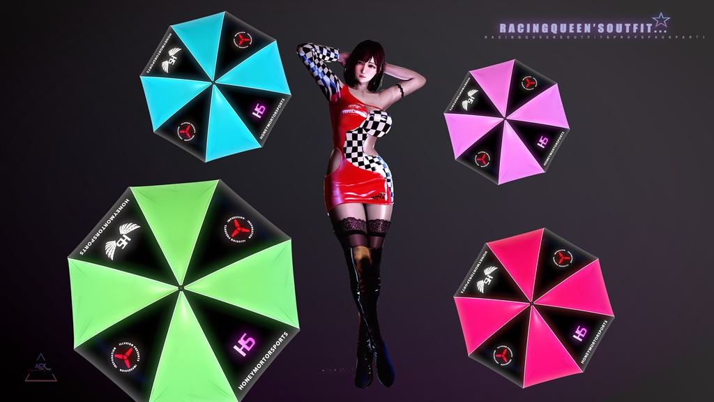 RacingQueen's Outfit Set for hs