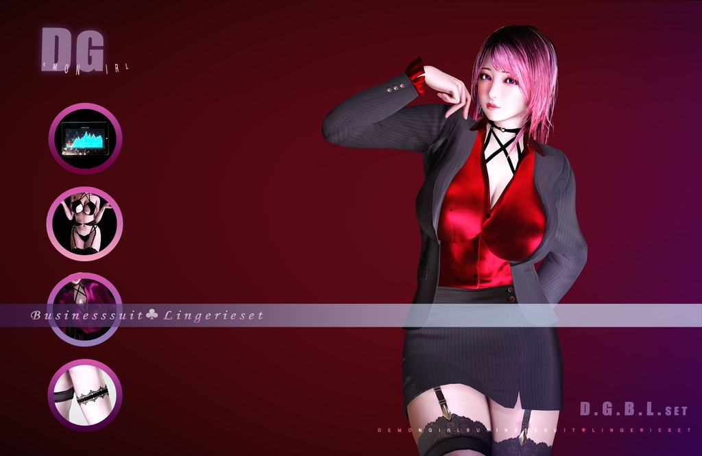 BusinessSuitSet for hs