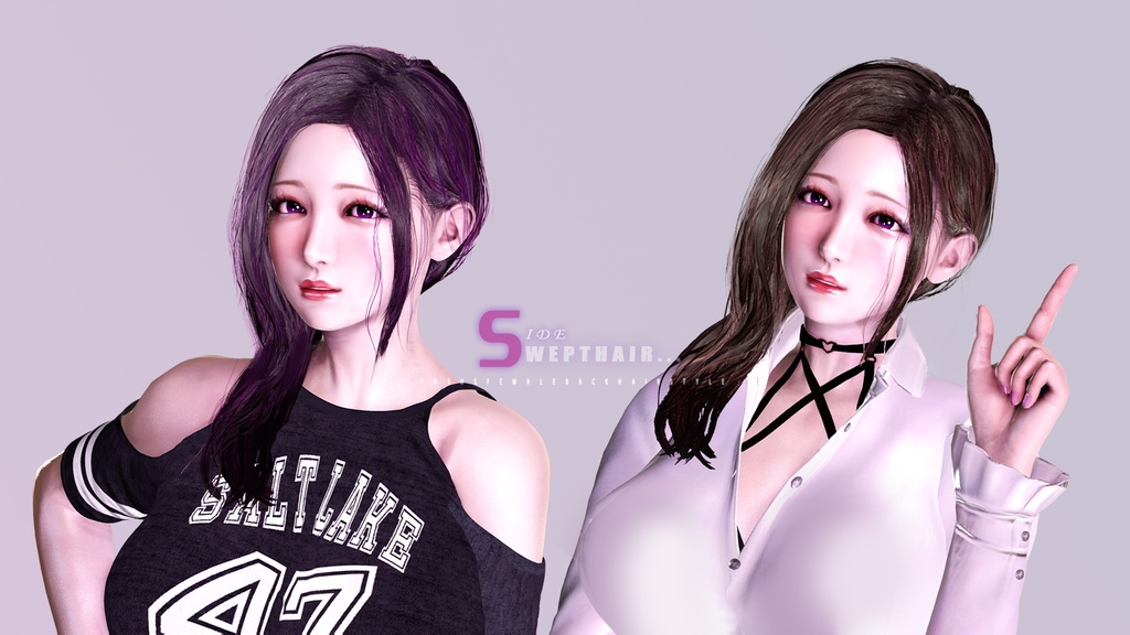 SideSwept Hair for hs
