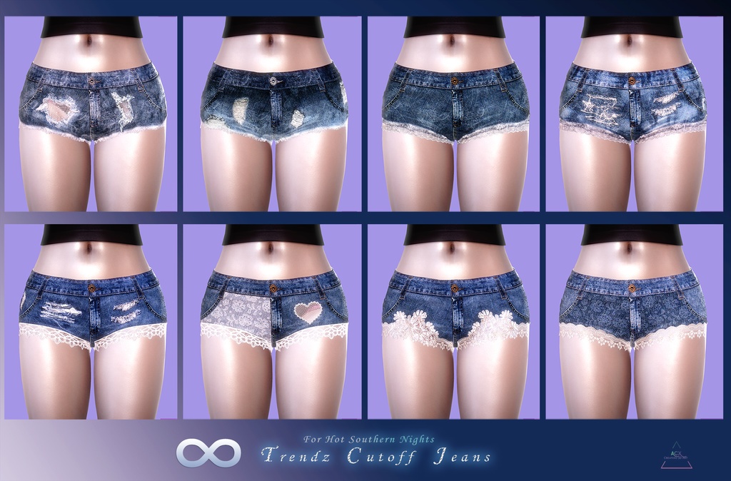 Trendz CutoffJeans(Adjustable) for hs