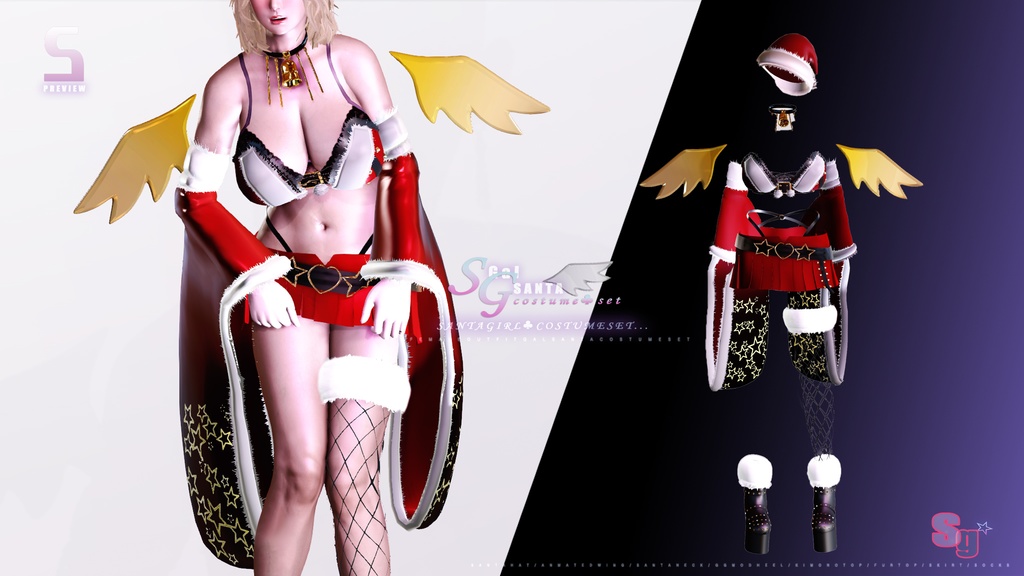 S.G Santagirl SET for hs