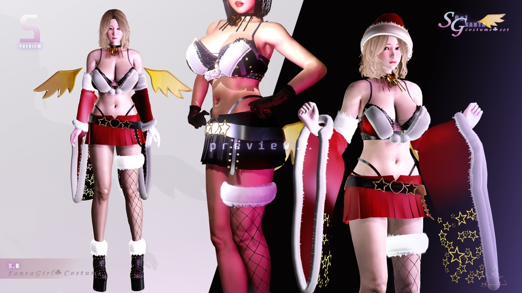 S.G Santagirl SET for hs