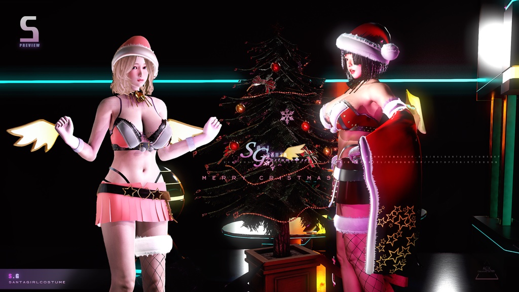 S.G Santagirl SET for hs