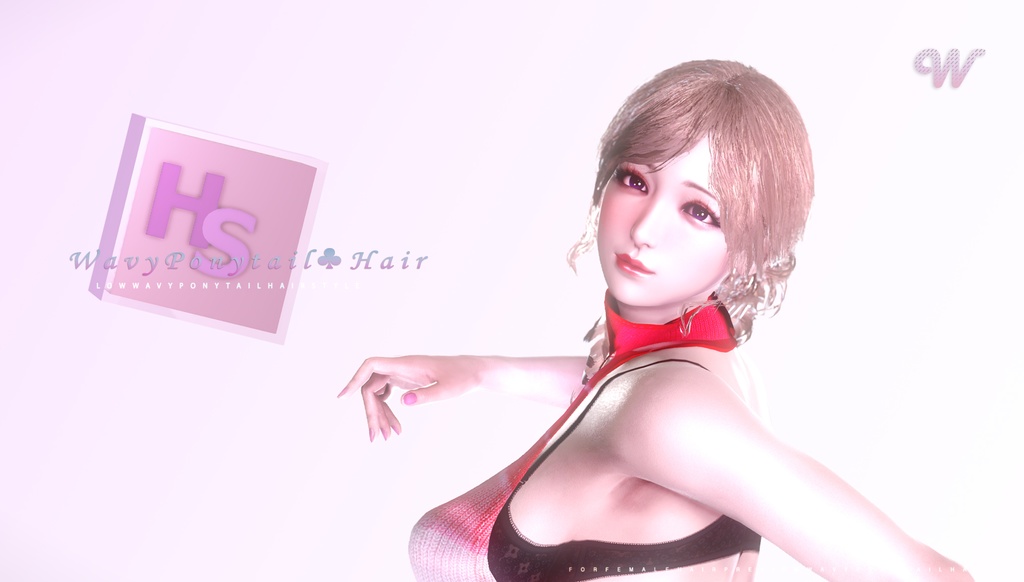 Wavyponytail Hair for hs