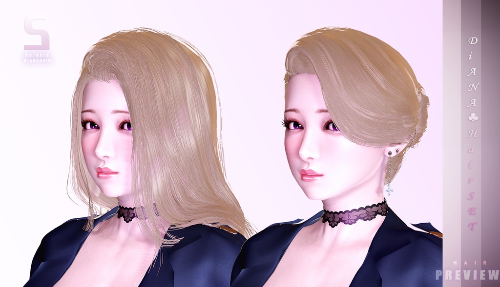 Diana HairSet for hs