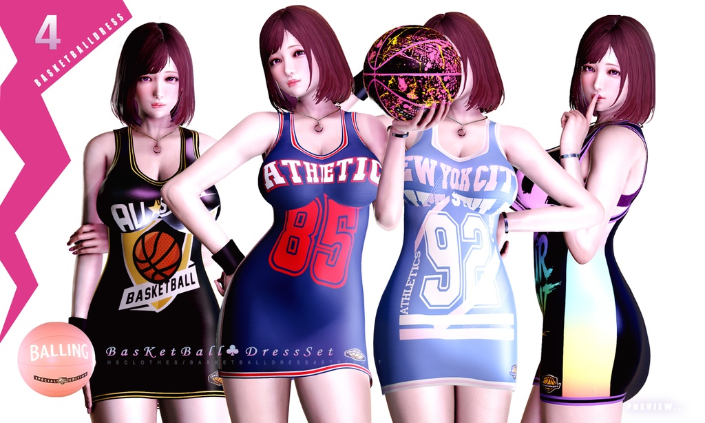 Basketball DressSet for hs