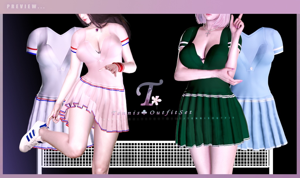 Tennis OutfitSet for hs