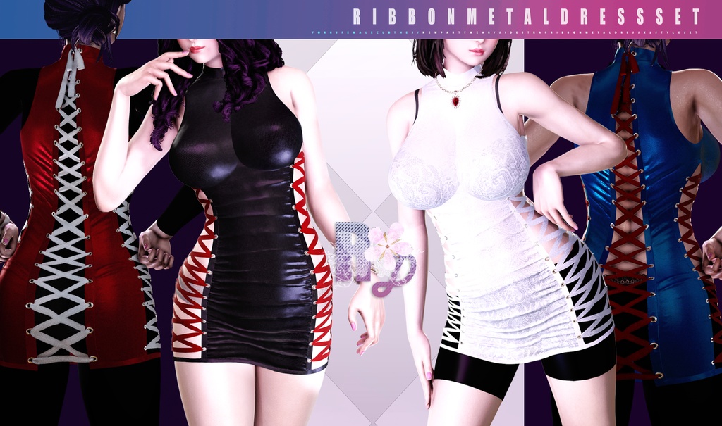 RibbonMetal DressSet for hs