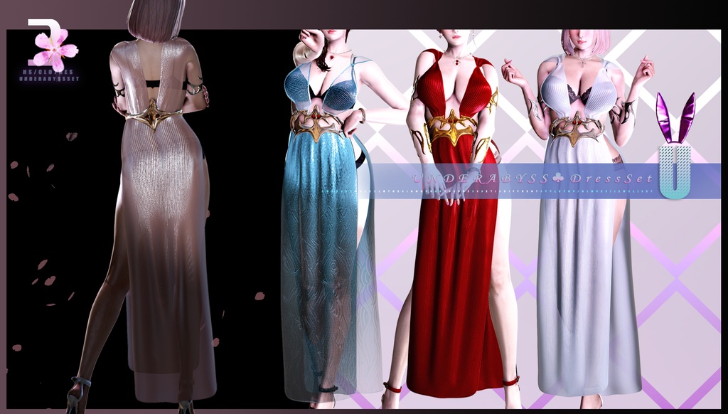 UnderAbyss DressSet for hs