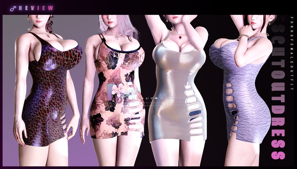 Squeeze FS CutoutDressSet fot hs