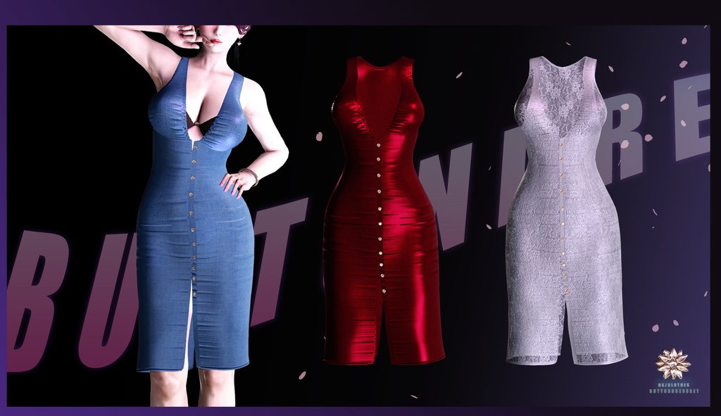 Button DressSet for hs