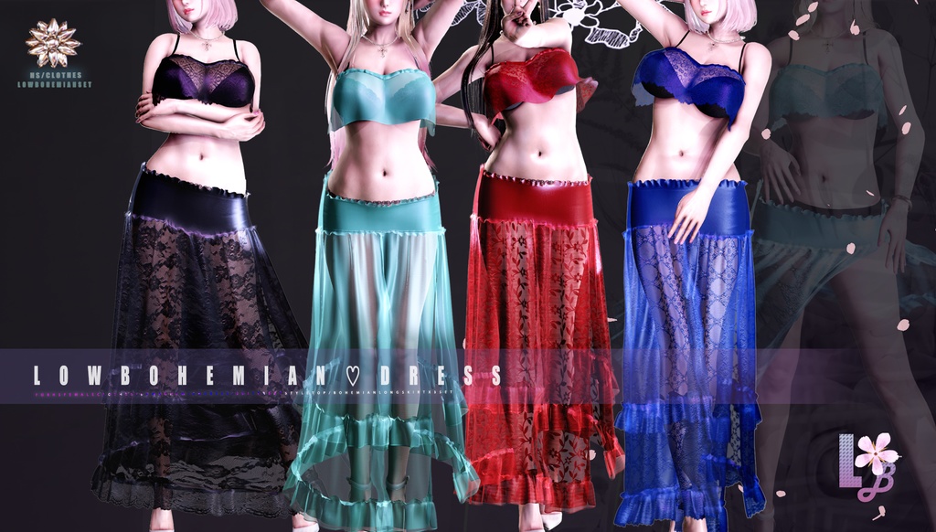 Lowbohemian DressSet for hs