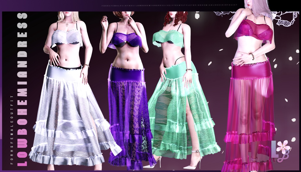 Lowbohemian DressSet for hs