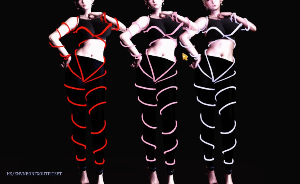 ENVNeon(FX) OutfitSet for hs