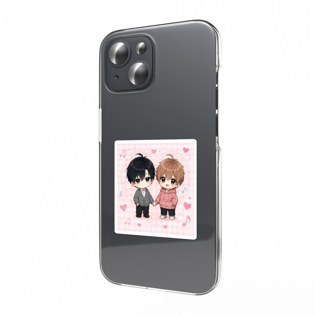 10コ上のイケボと付き合ってます スマホステッカー（55×91mm）