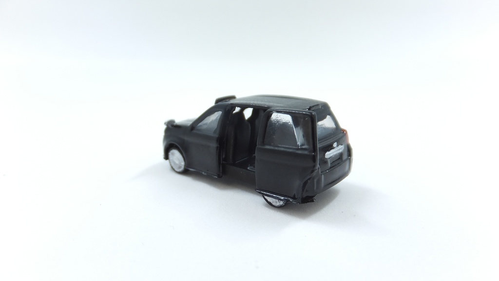 鉄道模型向け Nゲージスケール JPNtaxi 4台セット 未塗装 未組立